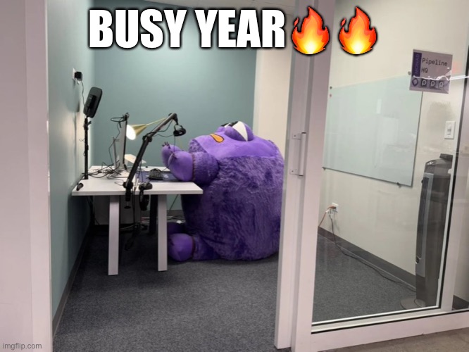 Monad | BUSY YEAR🔥🔥 | image tagged in monad | made w/ Imgflip meme maker