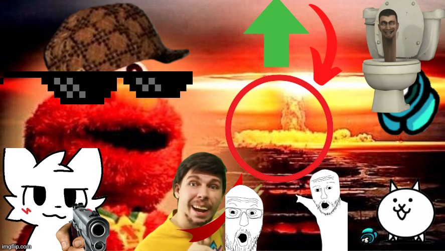 Graphic design is my passion 2 | image tagged in elmo nuclear explosion | made w/ Imgflip meme maker