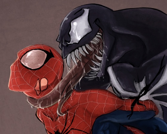 Spidey Venom Blank Meme Template