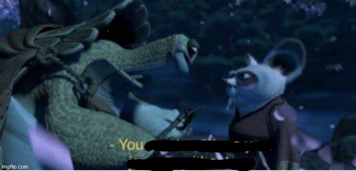 Oogway You must continue your journey without me | image tagged in oogway you must continue your journey without me | made w/ Imgflip meme maker