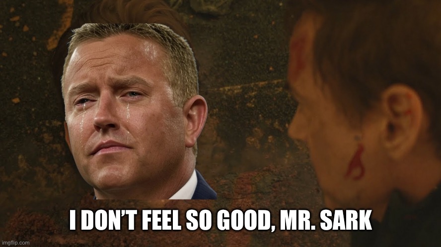 Mr Stark I don't feel so good | I DON’T FEEL SO GOOD, MR. SARK | image tagged in mr stark i don't feel so good | made w/ Imgflip meme maker