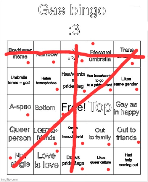 ye | image tagged in gae bingo | made w/ Imgflip meme maker