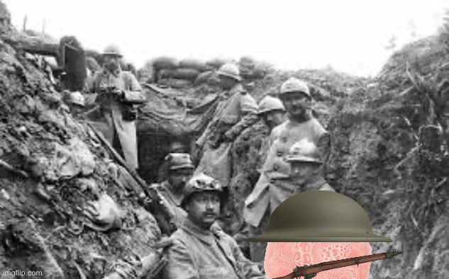 Totally real picture of my grandpa in WWI (100% real no fake) | image tagged in world war 1,msmg,soap | made w/ Imgflip meme maker