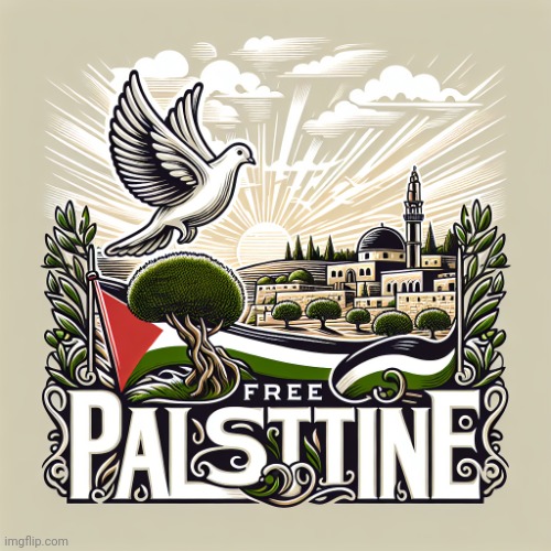 Free Palestinie | image tagged in free palestine | made w/ Imgflip meme maker