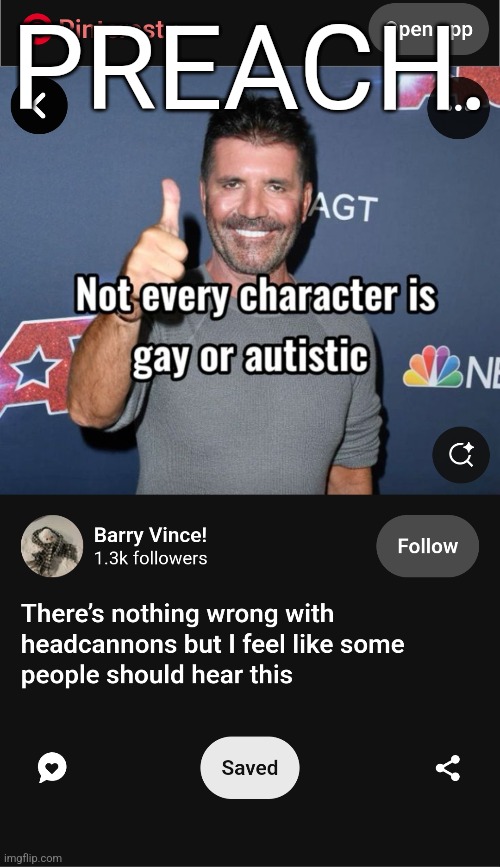 PREACH. | made w/ Imgflip meme maker
