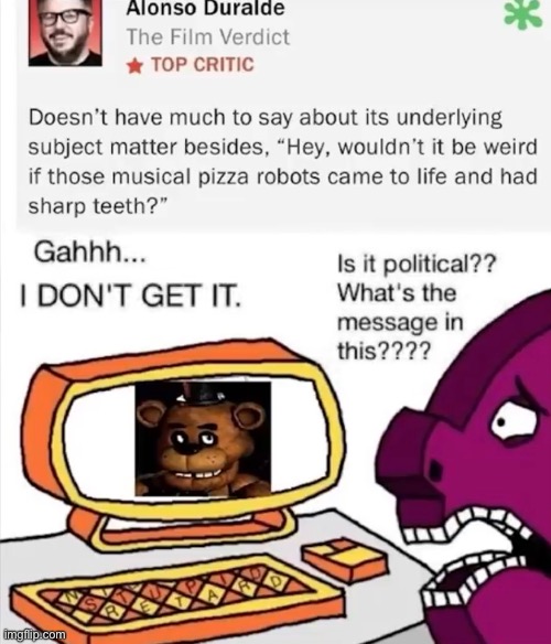 Freddy Fazbear HATES illegal immigrants (REAL) (NOT CLICKBAIT) (A FNAF Meme a Day: Day 270) | image tagged in fnaf,a fnaf meme a day | made w/ Imgflip meme maker