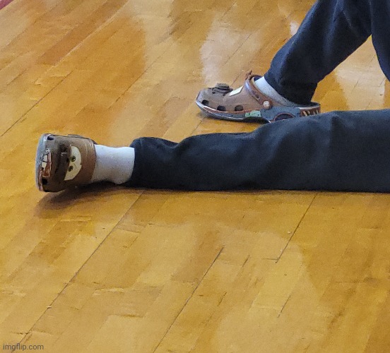 HELP SOME KID IN MY SCHOOL HAS THESE CROCS | made w/ Imgflip meme maker