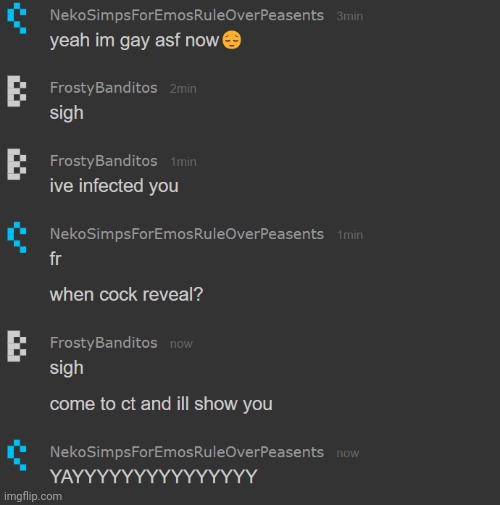 Ohhh i found it now | image tagged in banditos cock reveal | made w/ Imgflip meme maker