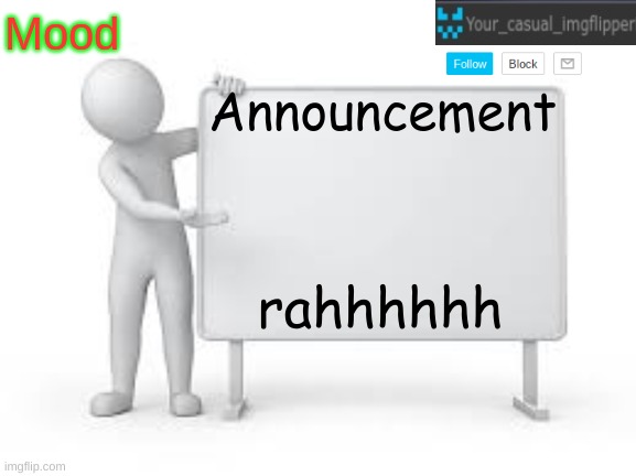 YCI announcement template | rahhhhhh | image tagged in yci announcement template | made w/ Imgflip meme maker