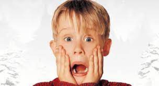 Kevin Mcallister Face | image tagged in kevin mcallister face | made w/ Imgflip meme maker