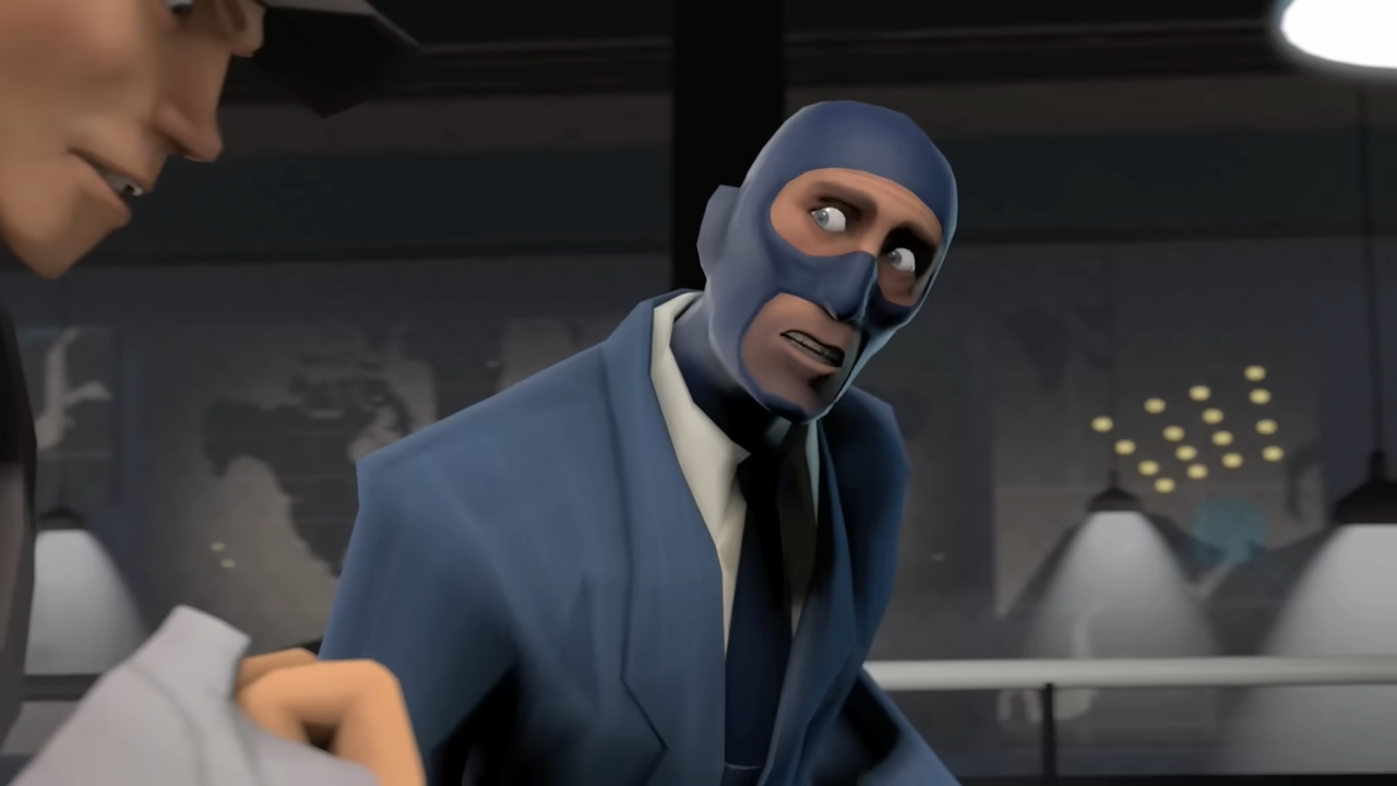 Spy Worried Blank Meme Template