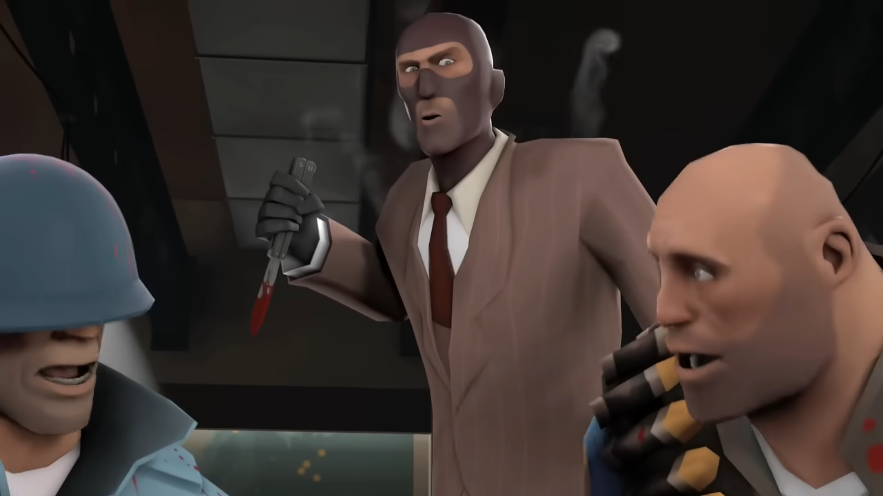 Spy Right Behind You Blank Meme Template