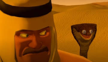 Desert Danger Blank Meme Template