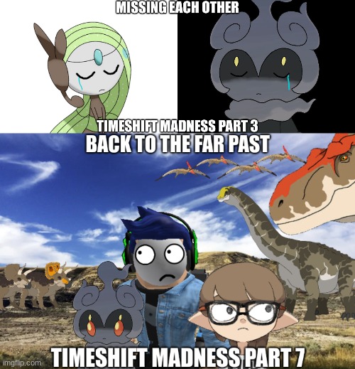 Some ideas for Timeshift Arc.mp3 | made w/ Imgflip meme maker