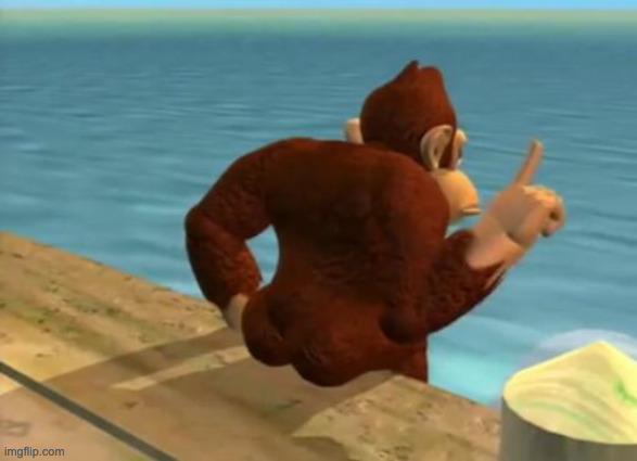 donkey kong butt | image tagged in donkey kong butt | made w/ Imgflip meme maker