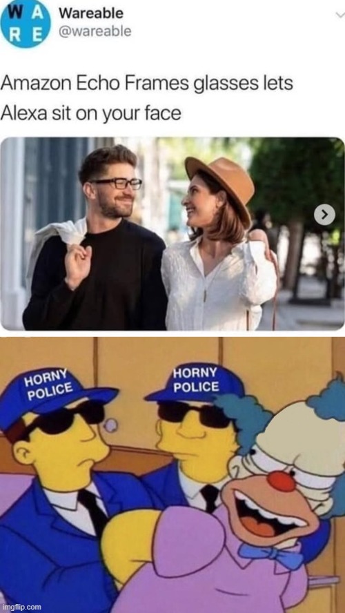 image tagged in horny police | made w/ Imgflip meme maker