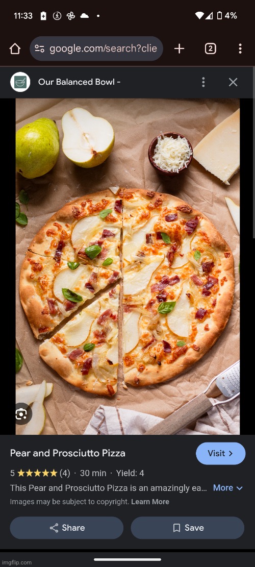 honestly, whoever puts pears on pizza should die | made w/ Imgflip meme maker