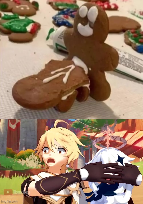 Who the hell did this!? | image tagged in cookies,wtf | made w/ Imgflip meme maker