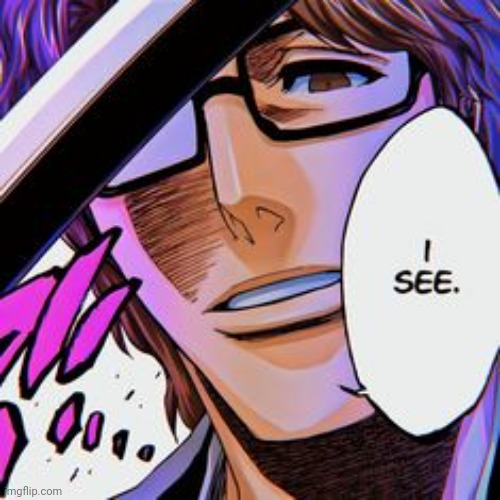 Aizen | image tagged in aizen | made w/ Imgflip meme maker