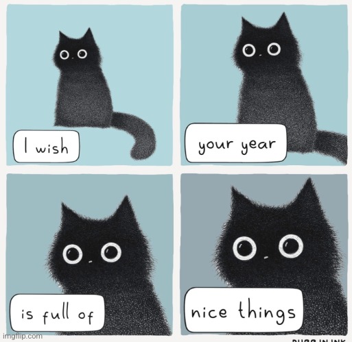 HAPPY MEW YEAR!!!! | image tagged in happy new year,new year,new years,2025,cat,cats | made w/ Imgflip meme maker