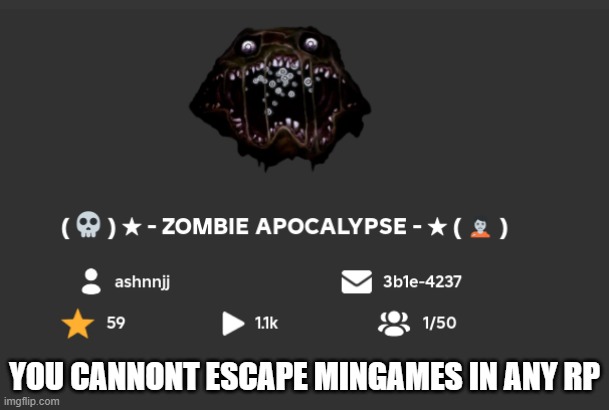 Pressure meme | YOU CANNONT ESCAPE MINGAMES IN ANY RP | image tagged in memes | made w/ Imgflip meme maker