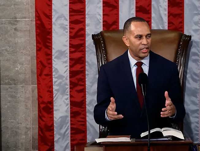 Hakeem Jeffries Congress Blank Meme Template