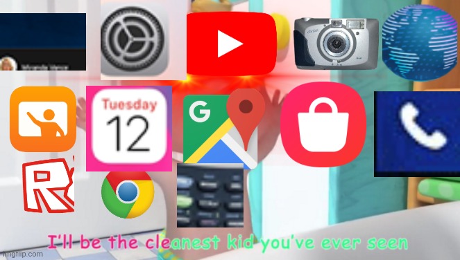 'APPS OVERLOADING COCOMELON JJ' | image tagged in memes,overloaded cocomelon baby | made w/ Imgflip meme maker