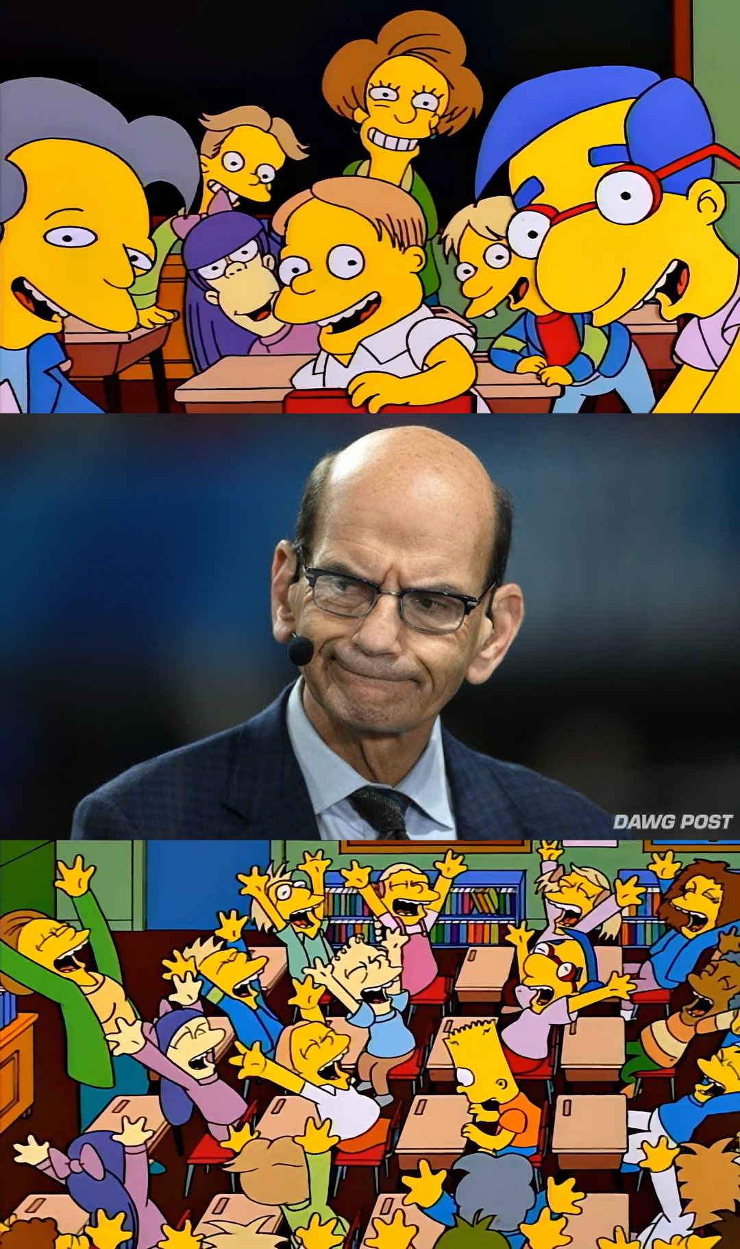 Simpsons Finebaum Blank Meme Template