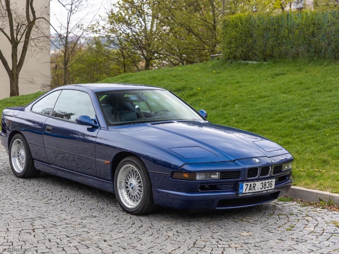 BMW 850LI Good Condition In Czech Republic | image tagged in bmw 850li,bmw,germany,cars | made w/ Imgflip meme maker