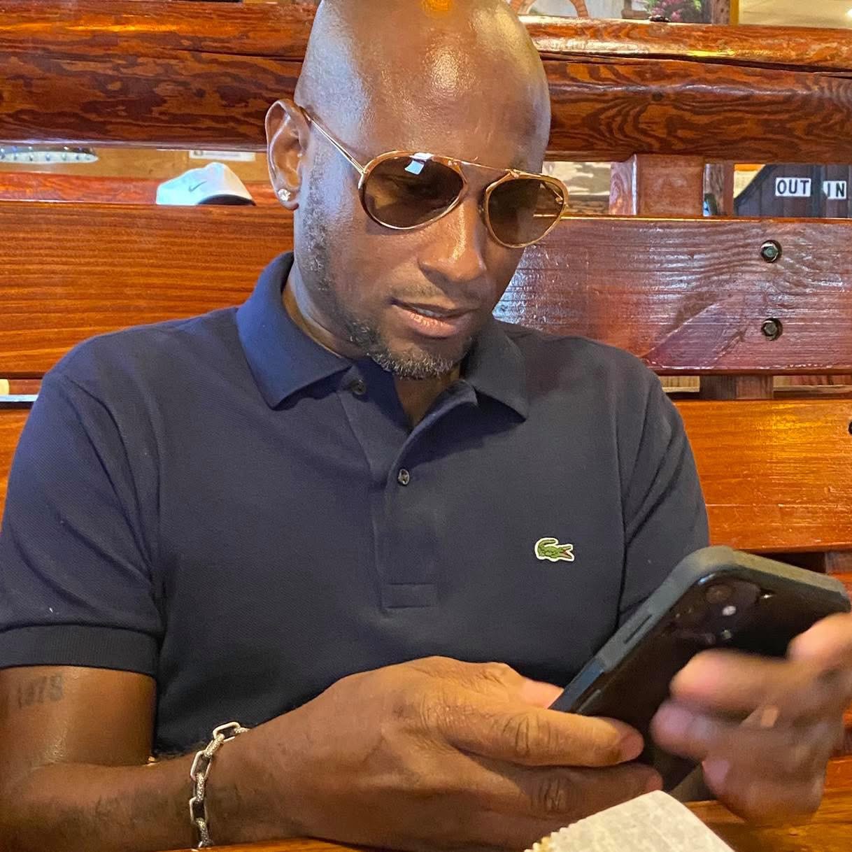 On phone Blank Meme Template