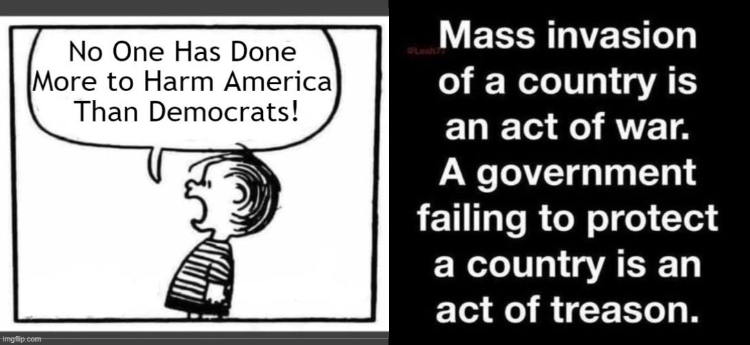 Truth of the Day | No One Has Done 
More to Harm America 

Than Democrats! | image tagged in charlie brown,democcrats,sad truth,conservative logic,facts,no no he's got a point | made w/ Imgflip meme maker