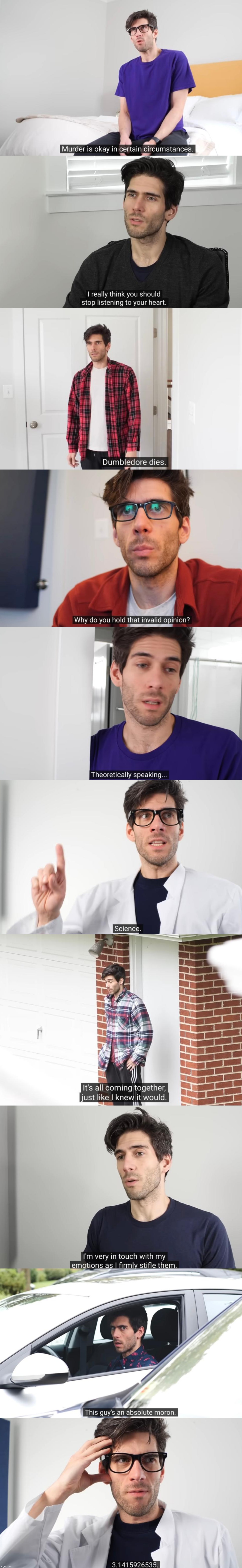 randomass guy i found on yt being a mood for some reason | made w/ Imgflip meme maker