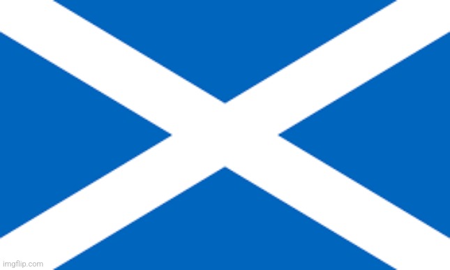 image tagged in scottish flag | made w/ Imgflip meme maker