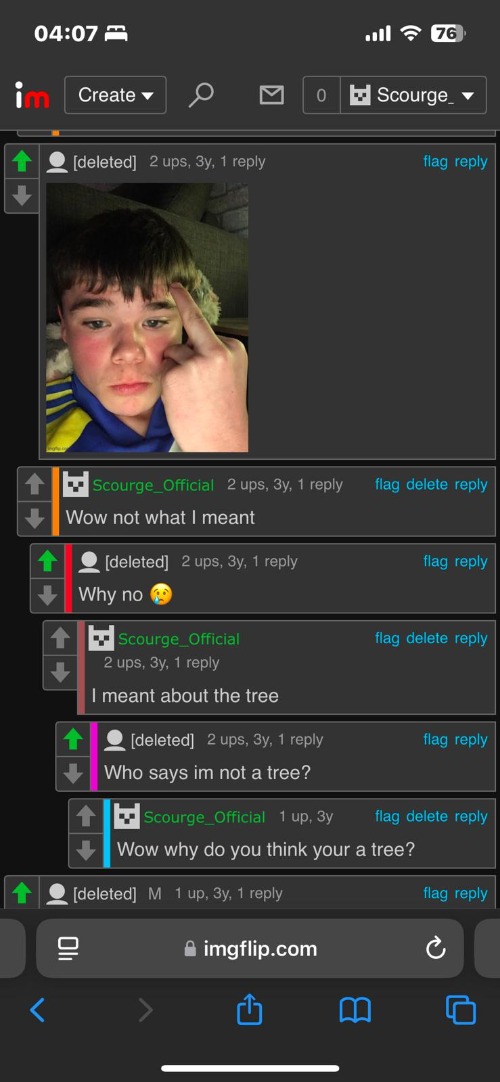 kit sent me this comment section she found from 3 years ago ;-; | made w/ Imgflip meme maker
