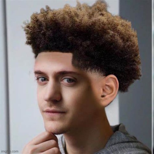 What if ninja got a low taaaaaaappppppeeeeeer faaaaaaade | image tagged in ninja low taper fade | made w/ Imgflip meme maker