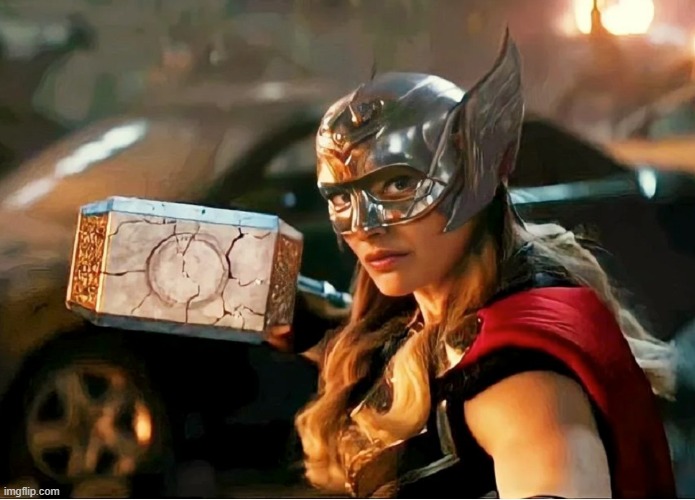 Jane Foster Thor | image tagged in jane foster thor | made w/ Imgflip meme maker