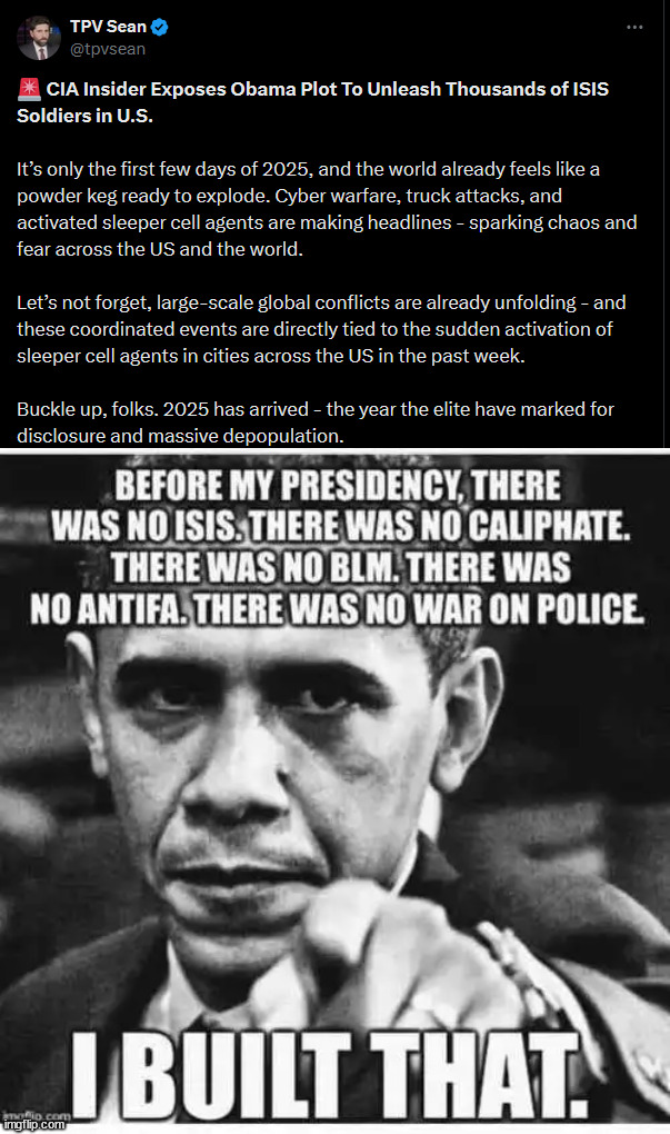 0bama built it | image tagged in 0bama,guilty of treason,cia whistleblower | made w/ Imgflip meme maker