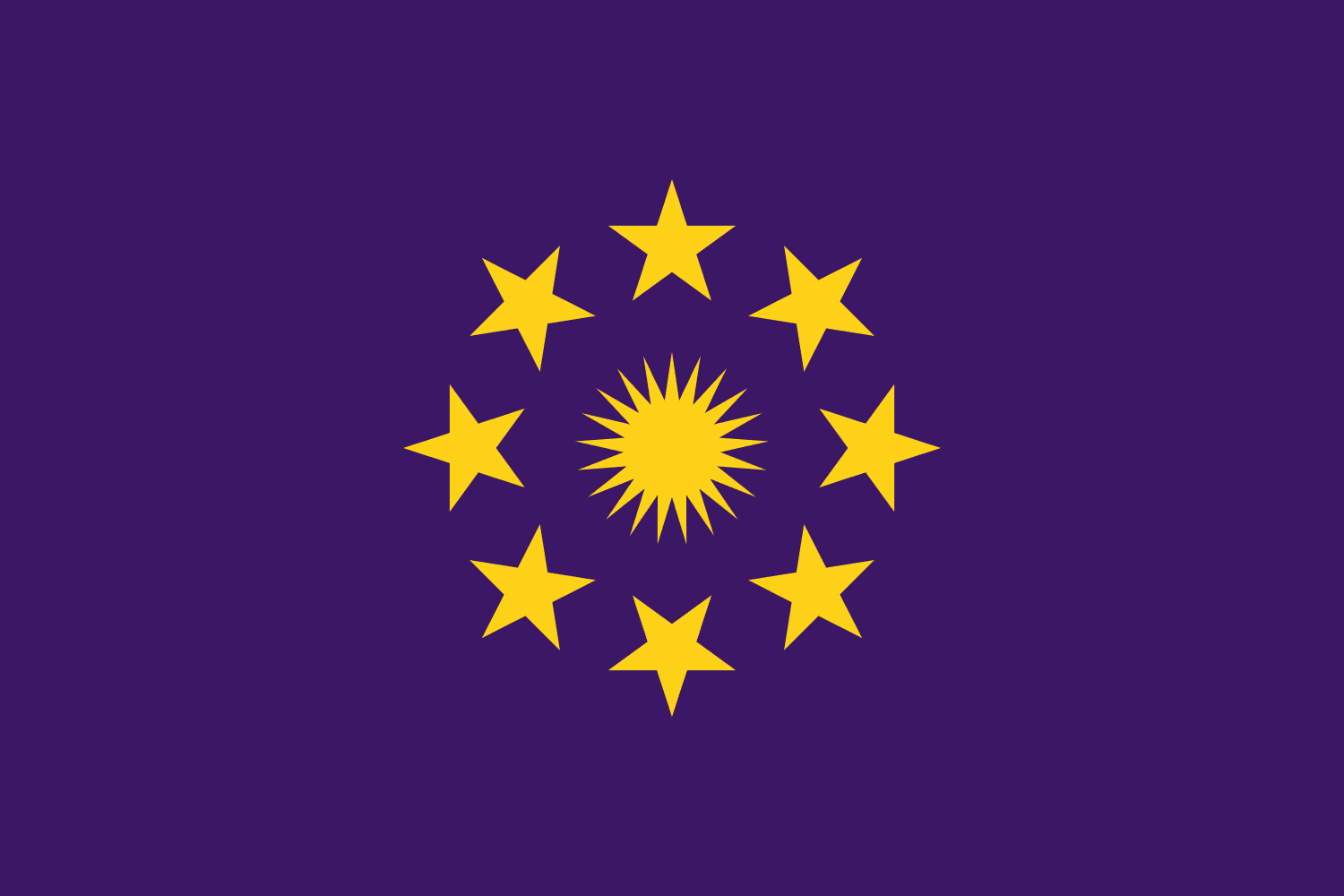 Flag of the Far Lands Blank Meme Template
