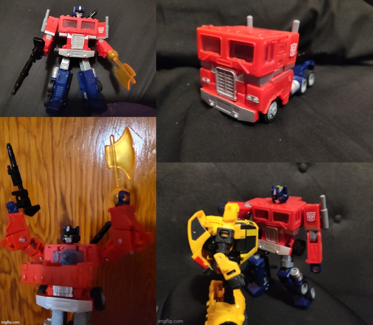 G1 legacy Optimus Prime is very good figure | made w/ Imgflip meme maker