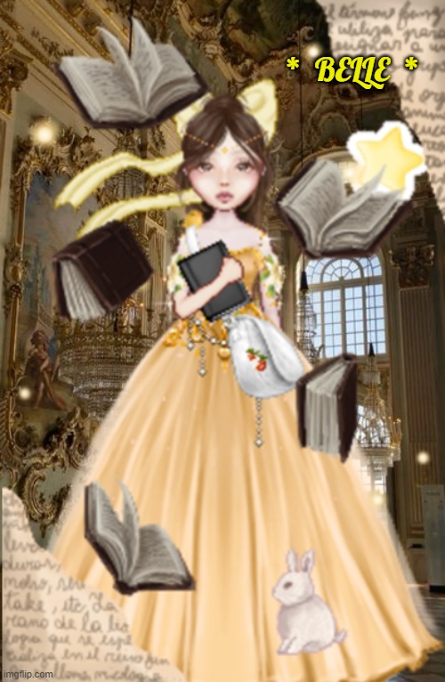so cutee *****  Beauty and the Beast | *  BELLE  * | made w/ Imgflip meme maker
