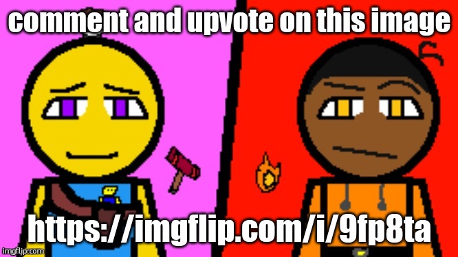 https://imgflip.com/i/9fp8ta | comment and upvote on this image; https://imgflip.com/i/9fp8ta | image tagged in carl and cassie full image | made w/ Imgflip meme maker