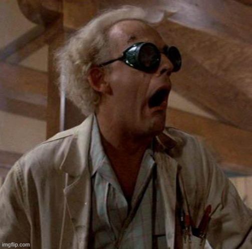 Doc Brown | image tagged in doc brown | made w/ Imgflip meme maker