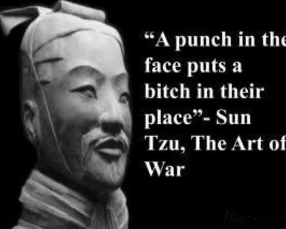 Sun Tzu, The Art of War Blank Meme Template