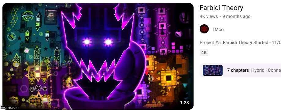 unrelated, but this is a actually rated extreme demon in Geometry Dash | made w/ Imgflip meme maker