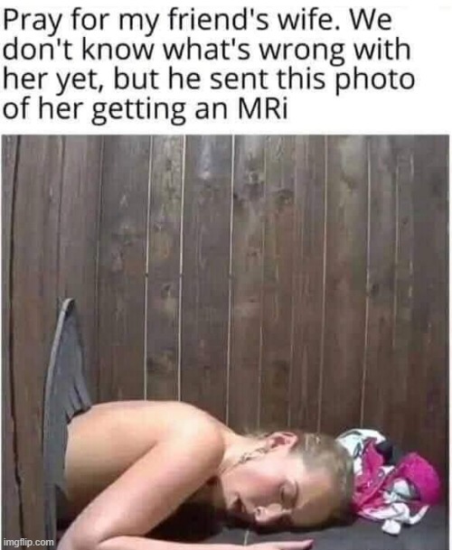 Pray for Her | image tagged in sex jokes | made w/ Imgflip meme maker