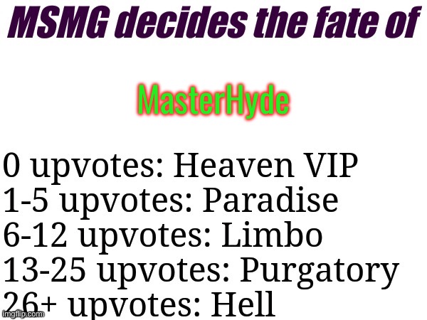 When a trend gets popular | MasterHyde | image tagged in msmg decides | made w/ Imgflip meme maker