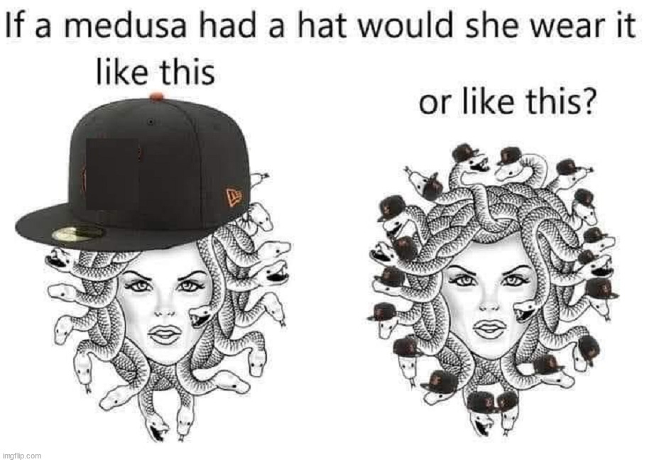 Medusa | image tagged in repost,medusa | made w/ Imgflip meme maker