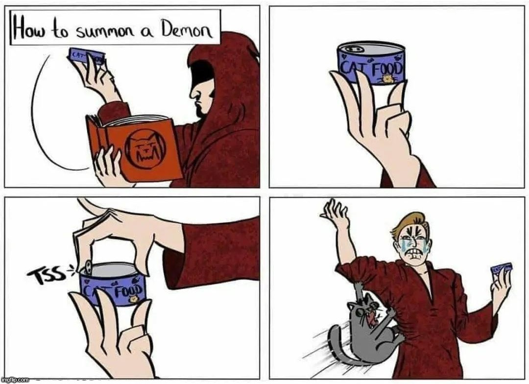 Demon | image tagged in comics/cartoons | made w/ Imgflip meme maker