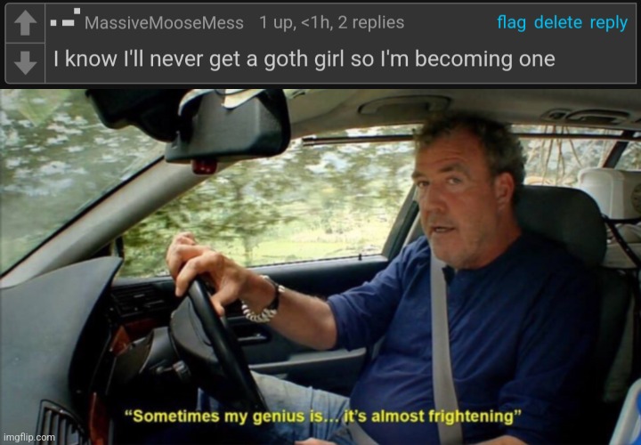 image tagged in sometimes my genius is it's almost frightening | made w/ Imgflip meme maker