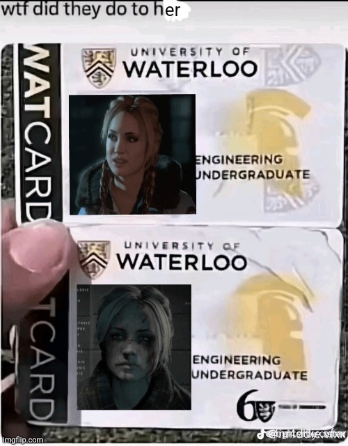 Jess really got the worst of it all in Until Dawn | er | made w/ Imgflip meme maker